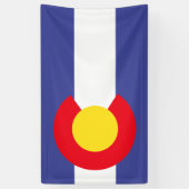 Banderoles Drapeau COLORADO - (Vertical)