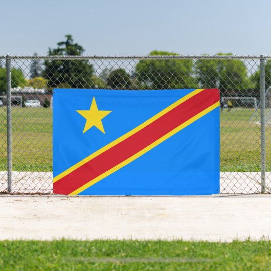 Banderoles Drapeau Congo Kinshasa (Insitu)