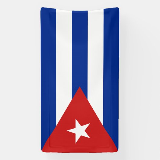 Banderoles Drapeau Cuba (Verticale)