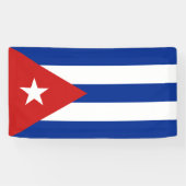 Banderoles Drapeau Cuba (Horizontal)