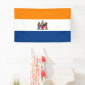 Banderoles Drapeau d'Albany (New York) (En situation)