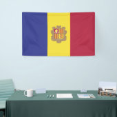 Banderoles drapeau d'Andorre (Salon professionnel)