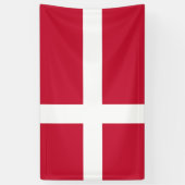 Banderoles Drapeau Danemark  (Vertical)