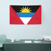 Banderoles Drapeau d'Antigua-et-Barbuda (Salon professionnel)
