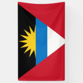 Banderoles Drapeau d'Antigua-et-Barbuda (Vertical)