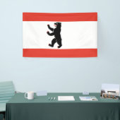 Banderoles Drapeau de Berlin (ville allemande) (Salon professionnel)