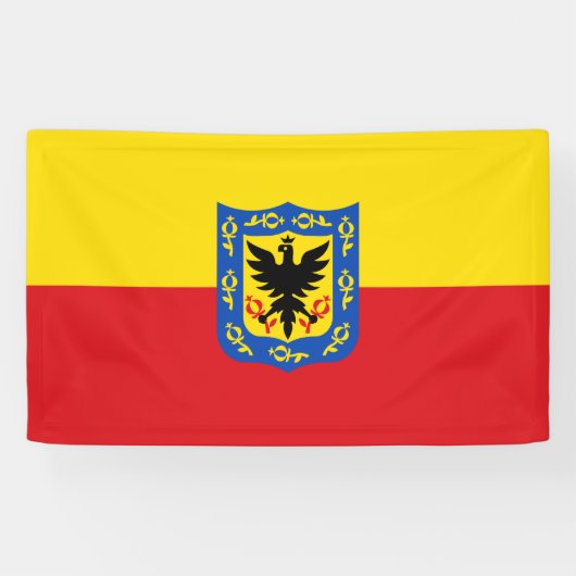 Banderoles Drapeau de Bogotá (capitale colombienne) (Horizontal)