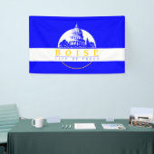 Banderoles Drapeau de Boise (Idaho City) (Salon professionnel)