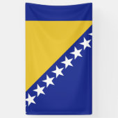 Banderoles Drapeau de Bosnie-Herzégovine (Vertical)