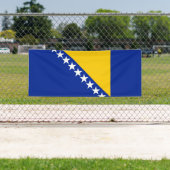 Banderoles Drapeau de Bosnie-Herzégovine patriotique (En situation)