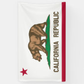 Banderoles Drapeau de Californie (Vertical)