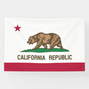 Banderoles Drapeau de Californie