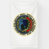 Banderoles Drapeau de Cambridge (Massachusetts) (Vertical)