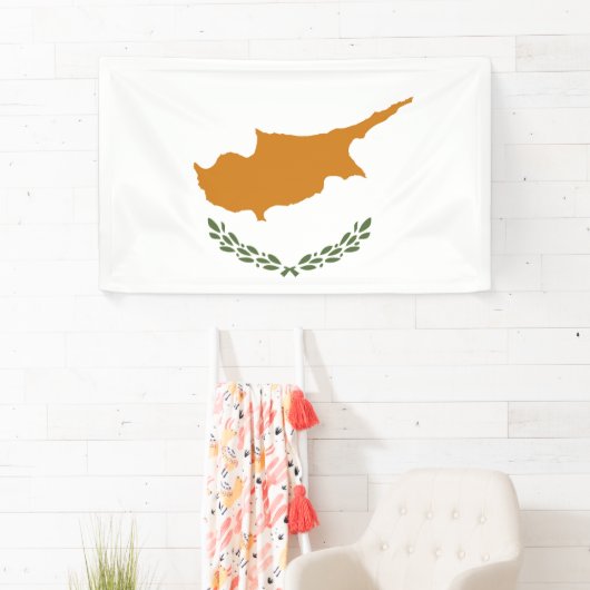 Banderoles Drapeau de Chypre (En situation)