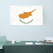 Banderoles Drapeau de Chypre (Salon professionnel)