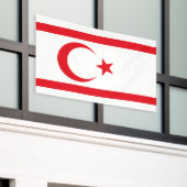 Banderoles Drapeau de Chypre du Nord (Bâtiment extérieur)