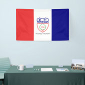 Banderoles Drapeau de Cleveland (Ohio) (Salon professionnel)