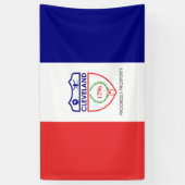 Banderoles Drapeau de Cleveland (Ohio) (Vertical)