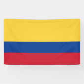 Banderoles Drapeau de Colombie (Horizontal)