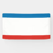Banderoles Drapeau de Crimée (Horizontal)