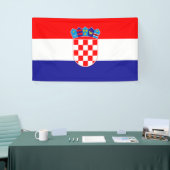 Banderoles Drapeau de Croatie (Salon professionnel)