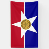 Banderoles Drapeau de Dallas (Texas) (Vertical)