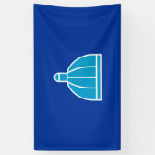 Banderoles Drapeau de Durban (Afrique du Sud) (Vertical)