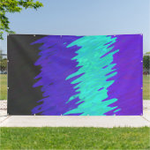 Banderoles Drapeau de Fierté Alexigender Abstrait Squiggly Tr (Dehors)