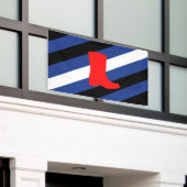 Banderoles Drapeau de fierté de bottes (Bâtiment extérieur)