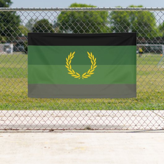 Banderoles Drapeau de fierté de l'uniforme militaire (En situation)