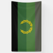 Banderoles Drapeau de fierté de l'uniforme militaire (Vertical)