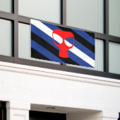 Banderoles Drapeau de fierté de masque (Bâtiment extérieur)