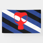 Banderoles Drapeau de fierté de masque (Horizontal)