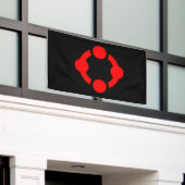 Banderoles Drapeau de fierté de niche (Noir) (Bâtiment extérieur)