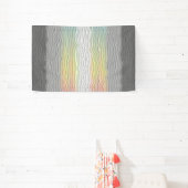 Banderoles Drapeau de fierté Demifluid Abstrait Groovy Boho T (Insitu)