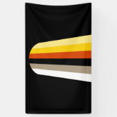 Banderoles Drapeau de fierté des cheveux longs (Vertical)
