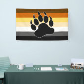 Banderoles Drapeau de fierté d'ours (Salon professionnel)