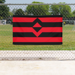 Banderoles Drapeau de fierté du poing
