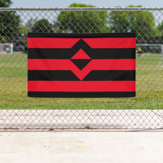 Banderoles Drapeau de fierté du poing (En situation)