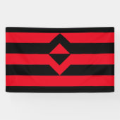 Banderoles Drapeau de fierté du poing (Horizontal)
