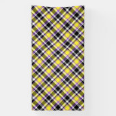 Banderoles Drapeau de fierté éclectique boho non binaire à ca (Verticale)
