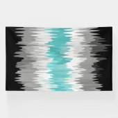 Banderoles Drapeau de Fierté Libramasculin Bohème Funky Ondul (Horizontal)