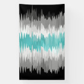Banderoles Drapeau de Fierté Libramasculin Bohème Funky Ondul (Verticale)