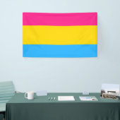 Banderoles Drapeau de fierté Pansexual LGBTQ (Salon professionnel)