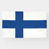 Banderoles Drapeau de Finlande (Horizontal)