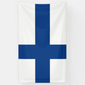 Banderoles Drapeau de Finlande (Vertical)