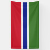 Banderoles Drapeau de Gambie (Vertical)
