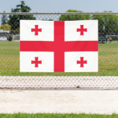 Banderoles Drapeau de Géorgie (Insitu)