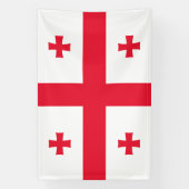 Banderoles Drapeau de Géorgie (Verticale)
