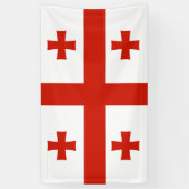 Banderoles Drapeau de Géorgie (Vertical)